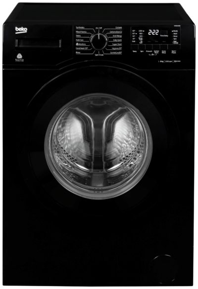 Beko - WS832425 8KG 1300 Spin - Washing Machine - Black